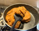 A picture of step 7 of Instant Moong Dal Halwa.