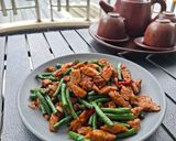 Foto langkah ke 7 dari resep Oseng Kacang Panjang Tempe Kecap.