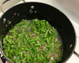A picture of step 2 of Green beans in olive oil.