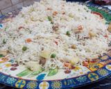 A picture of step 8 of Chicken And Vegetables Fried Rice.