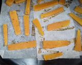 Foto del paso 6 de la receta: Habichuelas salteadas con chips de calabaza y huevo poche