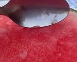 Foto del paso 2 de la receta: Helado de sandía casero más fácil y rápido 🍉