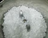 A picture of step 1 of Sago & Potato Puri.