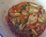 Foto del paso 8 de la receta: Pollo al azafrán para dos