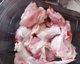 A picture of step 1 of Tandoori chicken.
