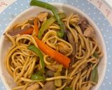 صورة لخطوة 4 من وصفة نودلز بالخضار والدجاج 🍝🤤