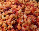 Foto del paso 4 de la receta: Fideos con remolacha, cebolla y zanahoria
