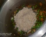 A picture of step 2 of Vegetables healthy biryani.