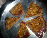A picture of step 4 of Daliya paratha.