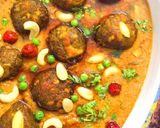 A picture of step 12 of Palak Paneer Kofta Curry.