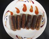 A picture of step 8 of Veg Seekh Kebab.