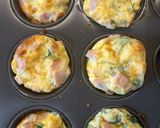 Foto del paso 4 de la receta Muffins de huevo 🥚 con espinacas 🥬 pavo 🦃 y queso mozzarella 🧀