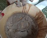 Foto del paso 7 de la receta: Torta de chocolate con forma de corazón