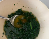 Foto del paso 1 de la receta: Tortilla de espinacas rellena