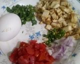 A picture of step 5 of Eggplant Omelete.