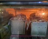 Foto langkah ke 9 dari resep Almond Whole Wheat Bread (Dengan Susu Almond).