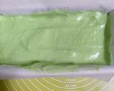 Foto langkah ke 10 dari resep Bread Cake (perpaduan chiffon pandan dan roti Swirl).
