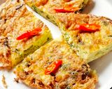 Foto langkah ke 5 dari resep Telur Dadar Makaroni.