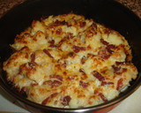 Foto del paso 8 de la receta: Coliflor gratinada con bechamel y jamón serrano