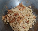 Foto langkah ke 5 dari resep 600. Spaghetti Tuna Aglio Olio.