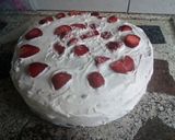 Foto del paso 7 de la receta: Torta de frutillas y crema🍓