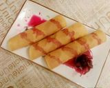 Hình bước làm 3 của món Crape da beo 😁