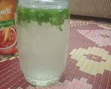 A picture of step 4 of Mint lemonade.