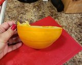 Foto del paso 1 de la receta: Sopa crema de zapallo
