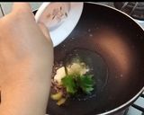 A picture of step 5 of Lal Aloo.