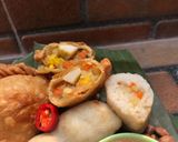 Foto langkah ke 6 dari resep Lontong isi.