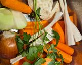 Nemhúsleves (vegán) recept fázis 1 fotója