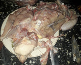 Foto del paso 1 de la receta: Arrollado de pollo, hervido con arroz primavera