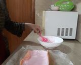 A picture of step 6 of Pink Swiss Roll🍥.