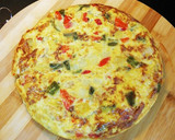 Foto del paso 4 de la receta: Tortilla de patatas con pimientos