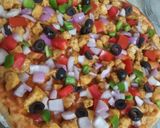 A picture of step 8 of Cheese sauce creamy chicken 🍕🍕.