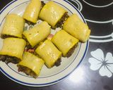 A picture of step 4 of Baked Fish roll.