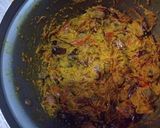 A picture of step 2 of Banga soup.