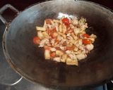 Foto langkah ke 6 dari resep Cah sawi ayam tahu.