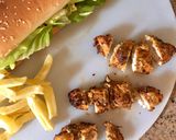 صورة لخطوة 3 من وصفة ساندوتش الدجاج ❤️😋 صب واي