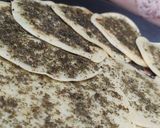 عکس مرحله 1 از دستور نان ملاقه ای