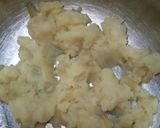 A picture of step 2 of Potato Stuffed Chilli Fritters.
