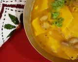 A picture of step 7 of Dal Dhokli.