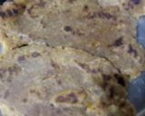 A picture of step 3 of Halwa paratha.