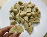 A picture of step 5 of Navaratna Dal and Lentil Masala Idli.