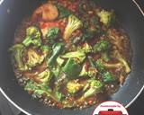 Spaghetti Saus Tomat Brokoli Bayam #homemadebylita PR_Pasta langkah memasak 3 foto