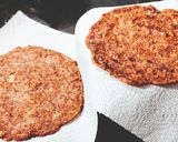 A picture of step 7 of Ragi chilla.