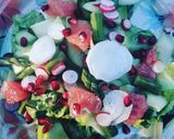 Une image de l'étape 1 de Salade aux légumes printaniers.