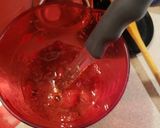 A picture of step 1 of Strawberry Slush.