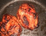 A picture of step 3 of Stripped chicken salad.