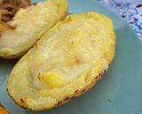 Une image de l'étape 4 de Pomme de terre farcie à la cancaillote.